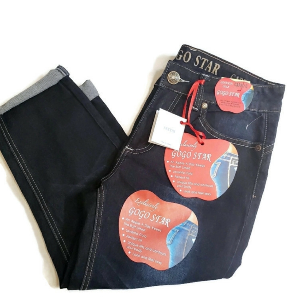 GoGo Star Butt Lifting Jean's capeis size 6
